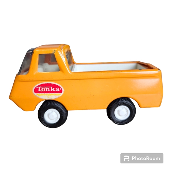 Vintage 1970's Tonka Steel Dump Truck, Open Box Pickup Truck,Cement Mixer - Picture 10 of 16